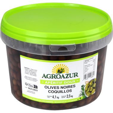 Olives noires coquillos